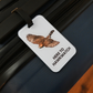 Here to Hawkwatch Luggage Tag