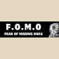 FOMO Bumper Sticker